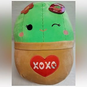 2023 Squishmallow  14" Cactus - Shadi Squishmallows XOXO Valentine